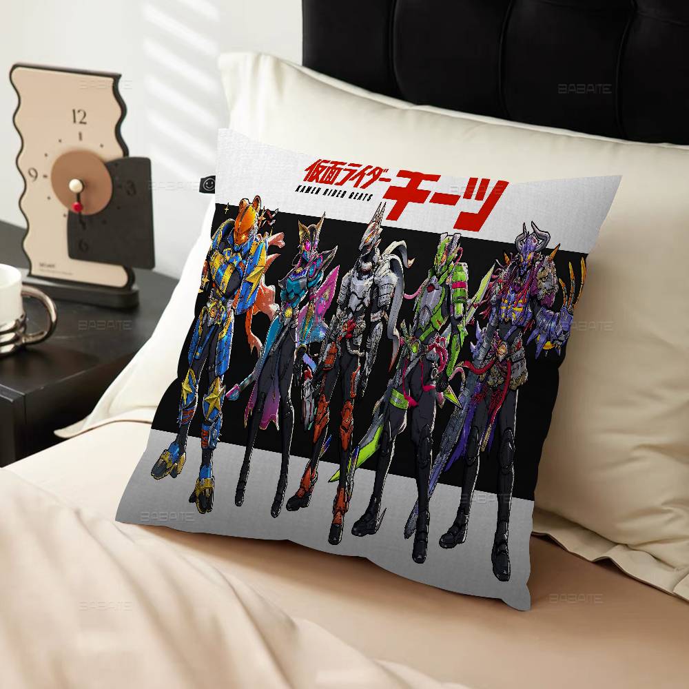Kamen Rider Series Pillow Cover For Bedroom Room And Living Room Sofa Decorative Cushion Cover