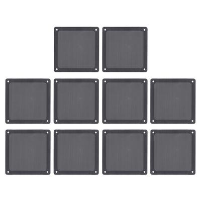 10 Stück 12CM PC Lüfter Staubfilter Schraubbefestigung PVC Computergehäuse Filterabdeckung Gitter mit Magnetrahmen