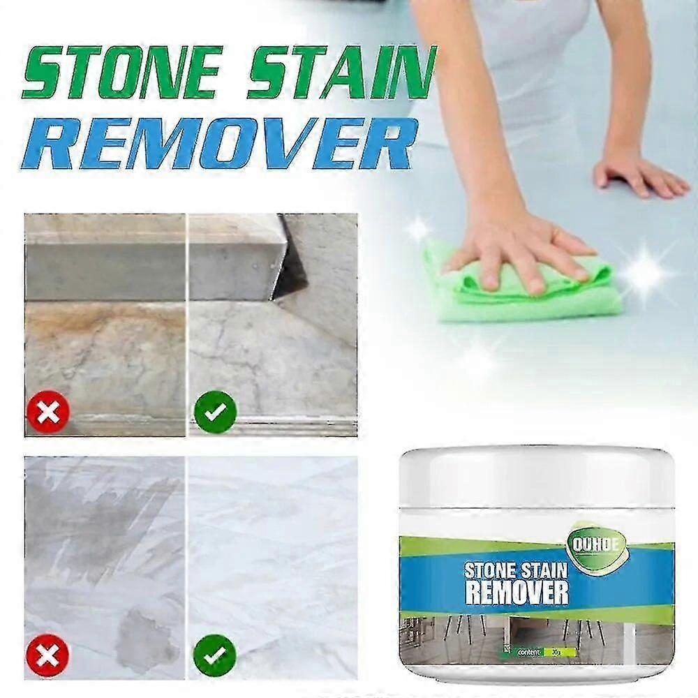 Professional Stone Stain Remover Powder Deep Cleaning Granite Quartz Marble Tile Stains