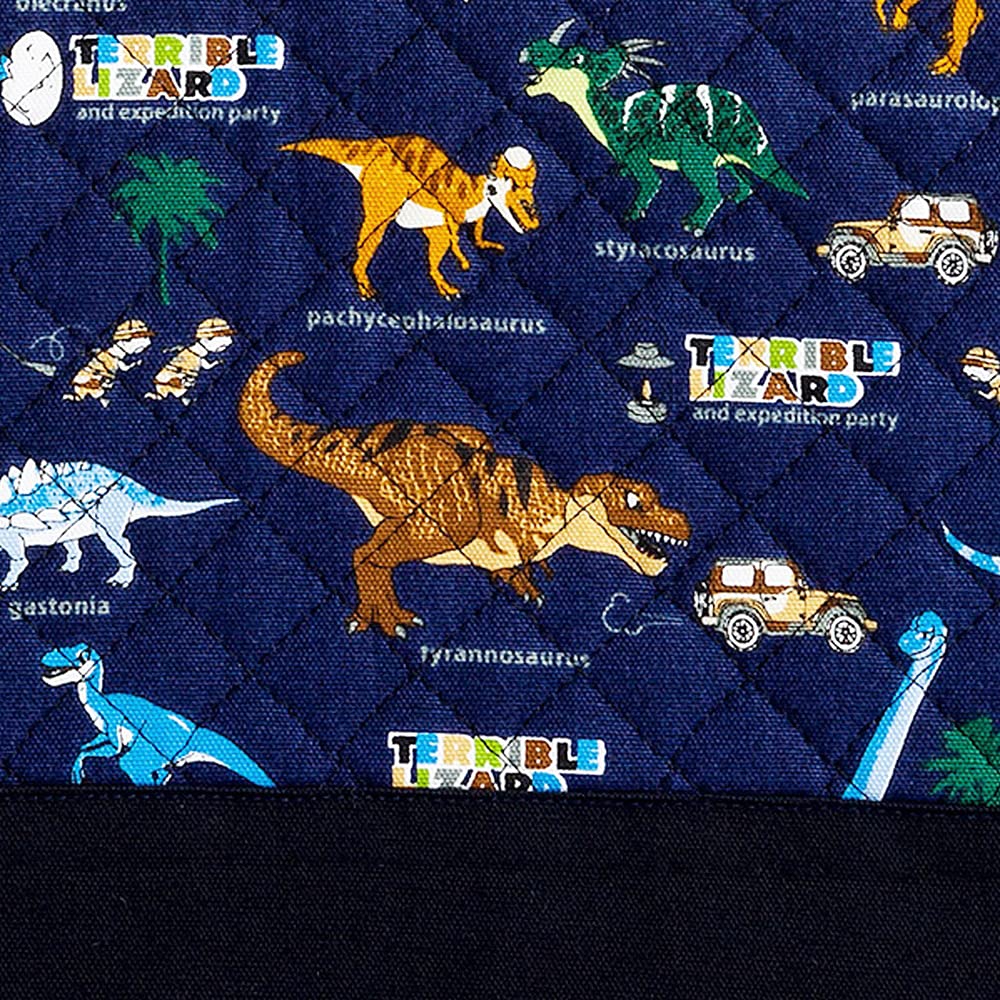 COLORFUL CANDY STYLE Lesson Bag for School Dinosaur Continent N0234300 Boys, Quilted, Handbag, Bag, Kids, Discover! Explore! (Navy)