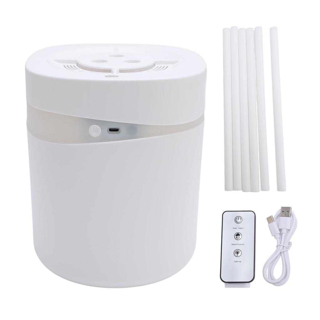 Humidifier with Night Light Quiet Essential Oil Diffuser Humidifier with 6 Cotton Filter Sticks