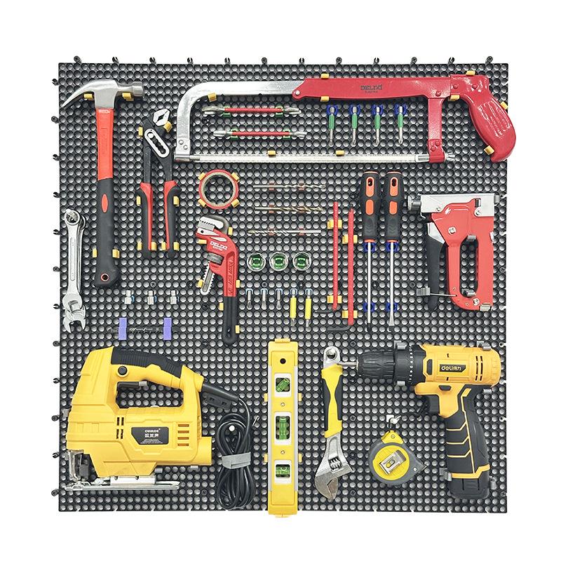 Universal Pegboard Tool Rack: Hardware Hanging Board & Display Shelf for Auto Repair