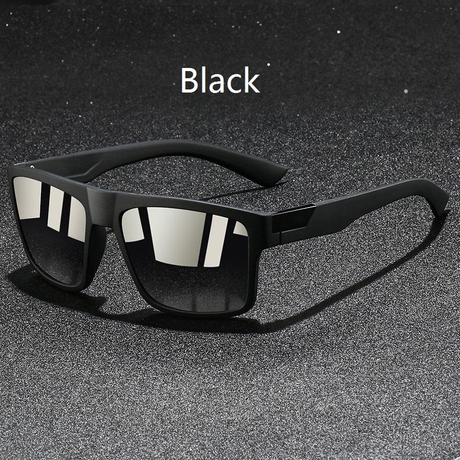 Mote Vintage Firkantet Unisex Kjøre Fiske Solbriller Menn Kvinner Luksusmerke Designer Solbriller Antirefleks Briller UV400