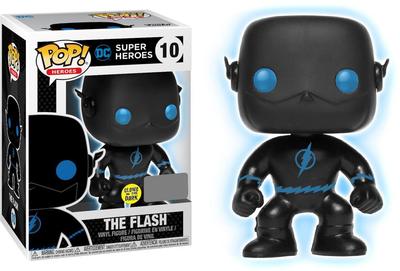 Funko Figurine DC Comics Justice League Flash Silhouette Glow In The Dark Exclu Pop 10cm 0889698247450 - - -