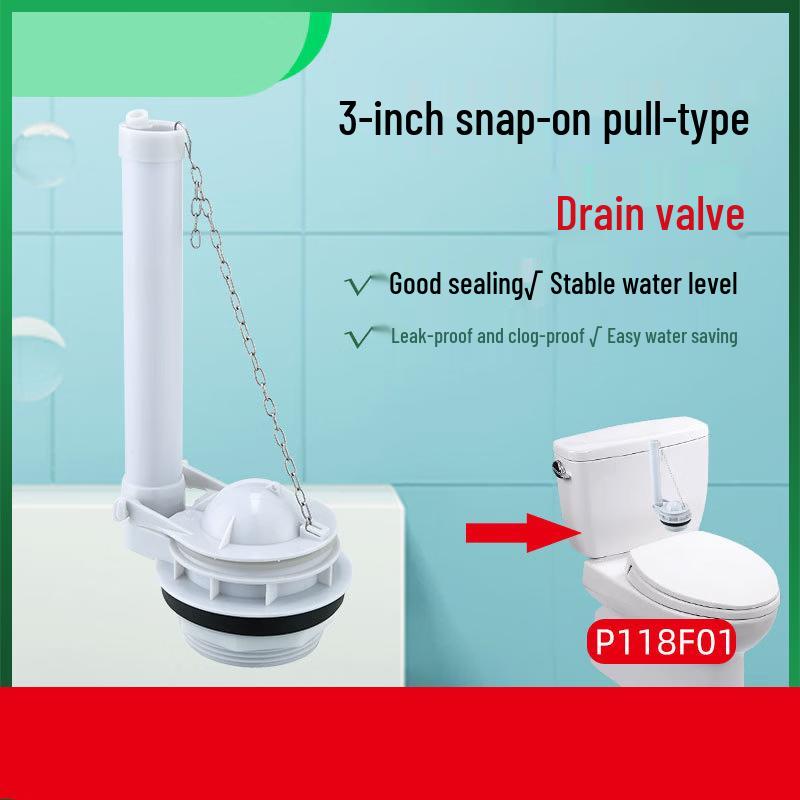 Langzhiwen Old-style Toilet Drain Valve Lift Lid