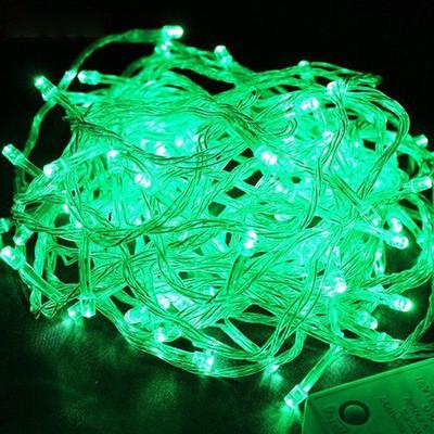 EU Plug 10M 100LED Fairy Curtain String Light for Xmas Wedding Party Waterproof