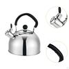 Kettle with Loud Whistle, Stainless Steel, Handle, Tea Maker, for Camping, Picnic,