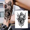 Watercolor Lion Tiger Temporary Tattoo For Women Men Atult Kid Realistic Fake Animal Tattoo Sticker Water Transfer Tatoos Thigh