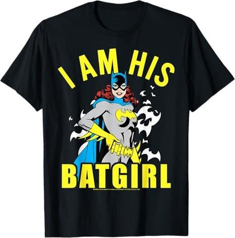 Comics BatUnisex His Batgirl Black TShirt S