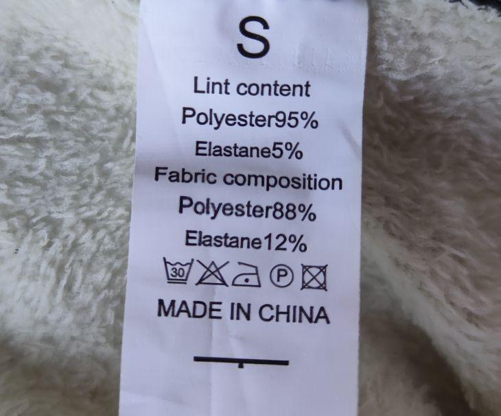 Temu Hot Selling Large Size Autumn/Winter Lambswool Warm Thick Elastic Fleece Lined Pants