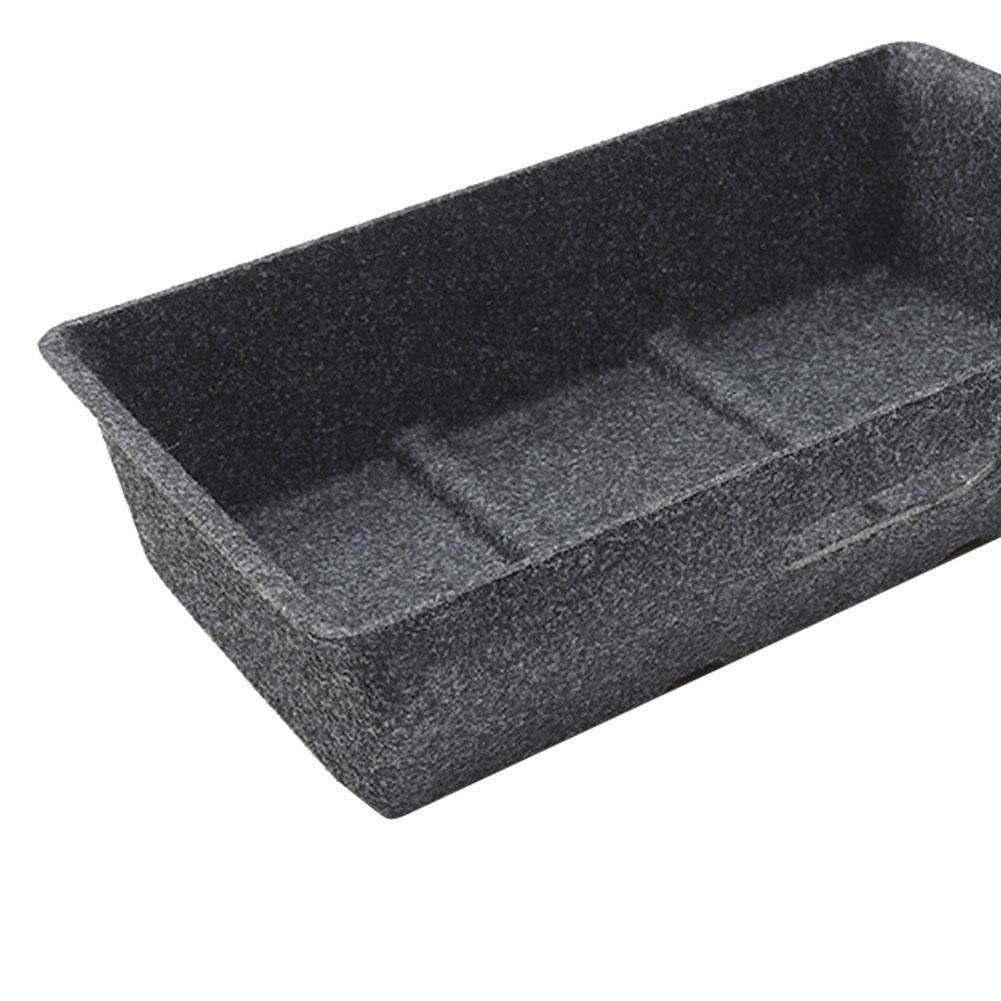 Drawer Holder Car Organizer Underseat Organizer Tray Under Seat Storage Bins Car Lower Box Case for Tesla Model Y 2025-2025
