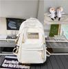 Schoolbag Casual Versatile School Bag College Students Junior High School Students Large Capacity Simple Backpack Computer Backpack Men's and Women's 
