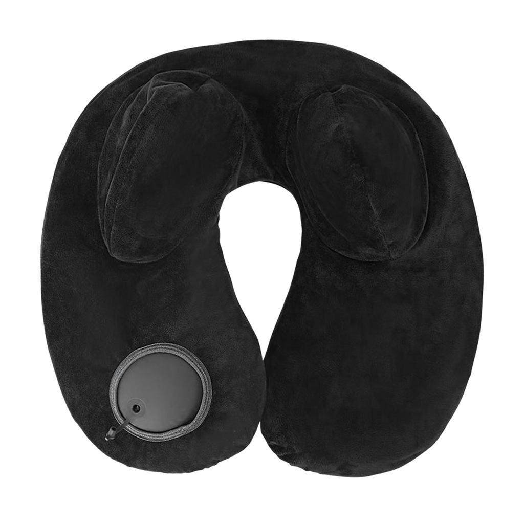 Small Shape Headrest Cushions Inflatable Aircraft Pillow, Neck Travel Pillow Head and Neck Support Pillow in Flight