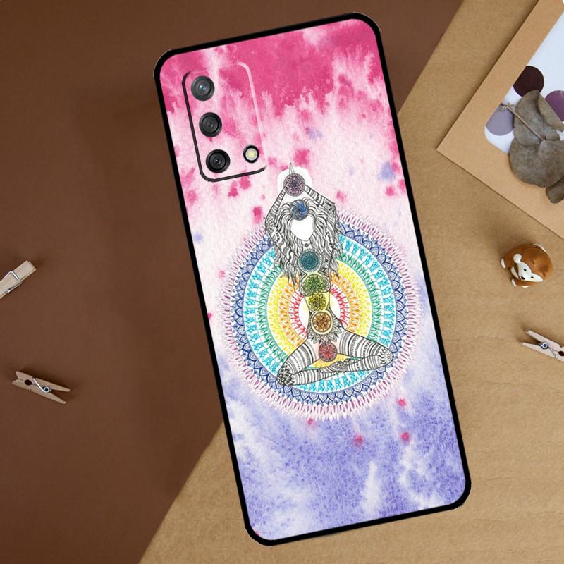 Mandala Chakra Insist Yoga Für Oppo A60 A40 A80 A74 A94 A54 A18 A38 A58 A78 A98 A16 A76 A96 A15 A57S A17 A77 Handyhülle