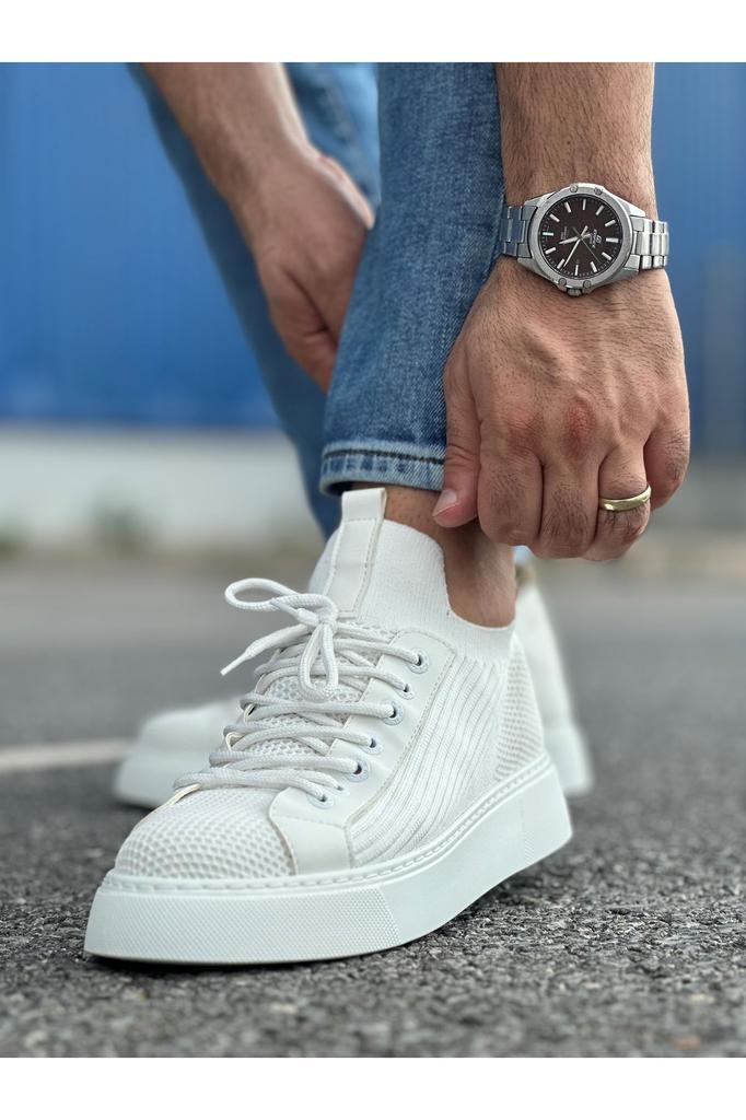 Chekich H New Collection CH2423 Men Shoe White Black Brown Tan