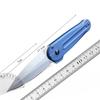 BM 491 Pocket Folding Knife D2 Blade Aluminum Handle Fruits Kitchen Cutting Sharp Durable Convenient Household Easy To Use Tool