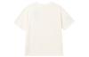 Jordan T Shirts Women's Beige Crew Neck Moderate Straight Fit DO5021-133