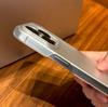 Matte Transparent Frameless Case for iPhone 13 14 15 16 Pro Max Plus Heat Dissipation Broderless Ultra Thin PC Shockproof Cover