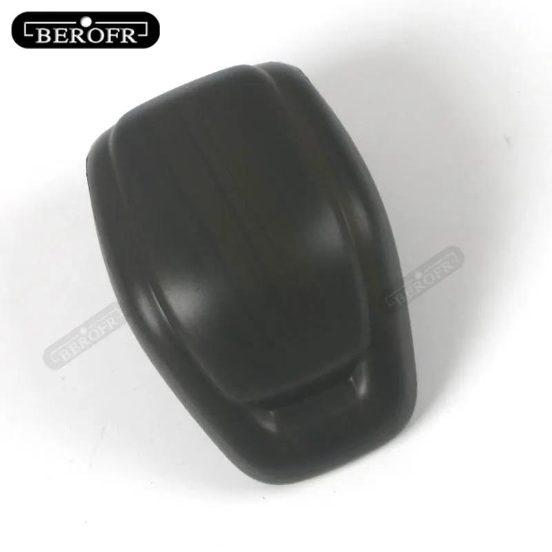 Car Gear Hood Carbon Fibre Shift Knob Gear Side Cover DSG Emblem For Toyota Highlander