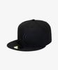 Mlb New York Yankees Basic Fitted Cap Black/Black
