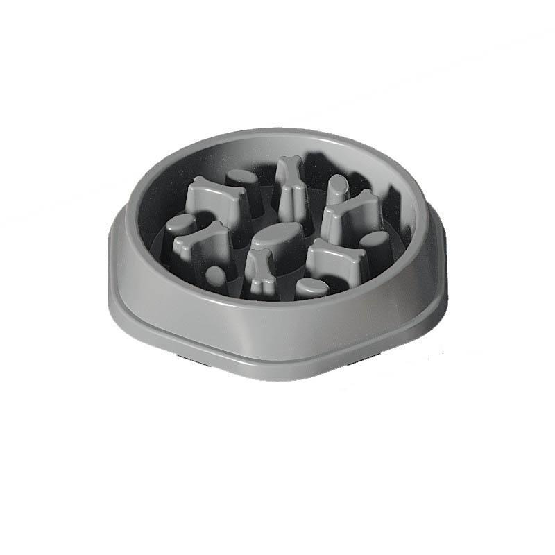 Dog Slow Food Bowl Dog Bowl Dog Bowl Anti-slip Anti-choking Anti-vomiting Pet Feeding Bowl Small Dog Food Bowl Cat Bowl