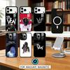 Rapper K-King Vons Handyhülle Magnetisch Für iPhone17 16 15 14 13 12 Pro Max Für Magsafe Kabelloses Lade Cover