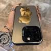 New Cartoon Teddy Bear Matte Laser Phone Case For  Redmi Note 13 12 11 10 Pro Plus 12S 11S Redmi 12 13C Shockproof Cover
