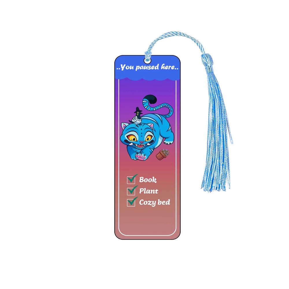 

Demon Hunters Huntrix Cartoon Bookmarks Cute Anime Stationery for Kpop Fans Book Lovers School Supplies Page Markers