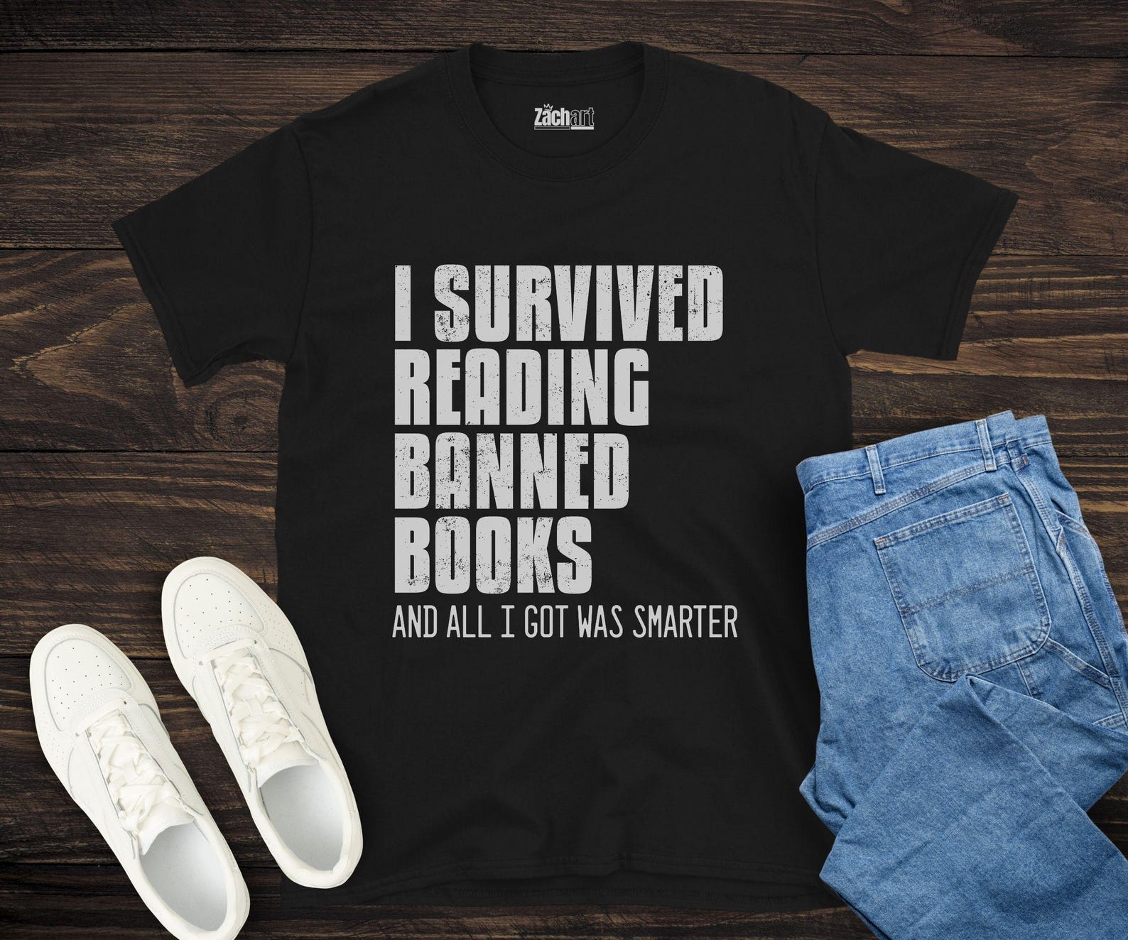 I Survived Reading Banned Books Shirt, Freedom To Read shirt, Book Lover Gift, Librarian Shirt, Book Nerd Shirt, Bookish Bookworm Shirt M