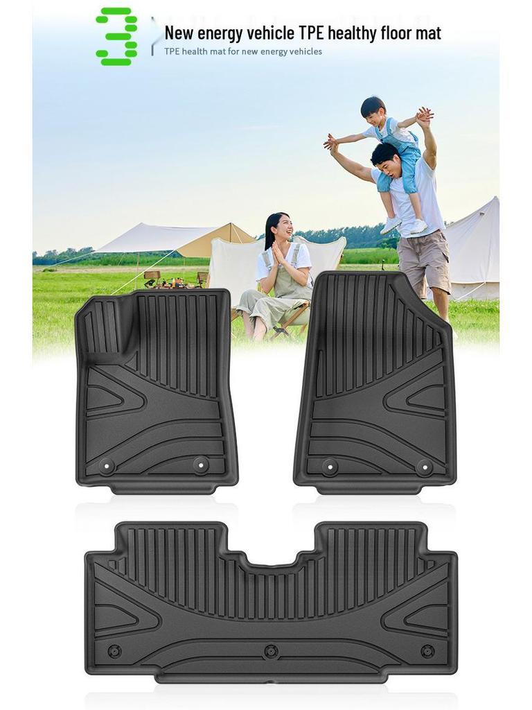 2024 Geely Xingyuan TPE Dirt-Resistant Floor and Trunk Mats - Eco-Friendly and Vehicle-Specific