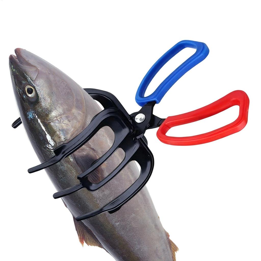Claw Fish Gripper Metal Fish Controller Non-Slip Bass Catfish Gripper Multifunctional Fishing Tool for Bass Walleye Catfish Carp