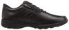 ASAHI Medical Walk MF Men's Leather Walking Shoes with Zipper, Black, Size 26 Cm, 4E