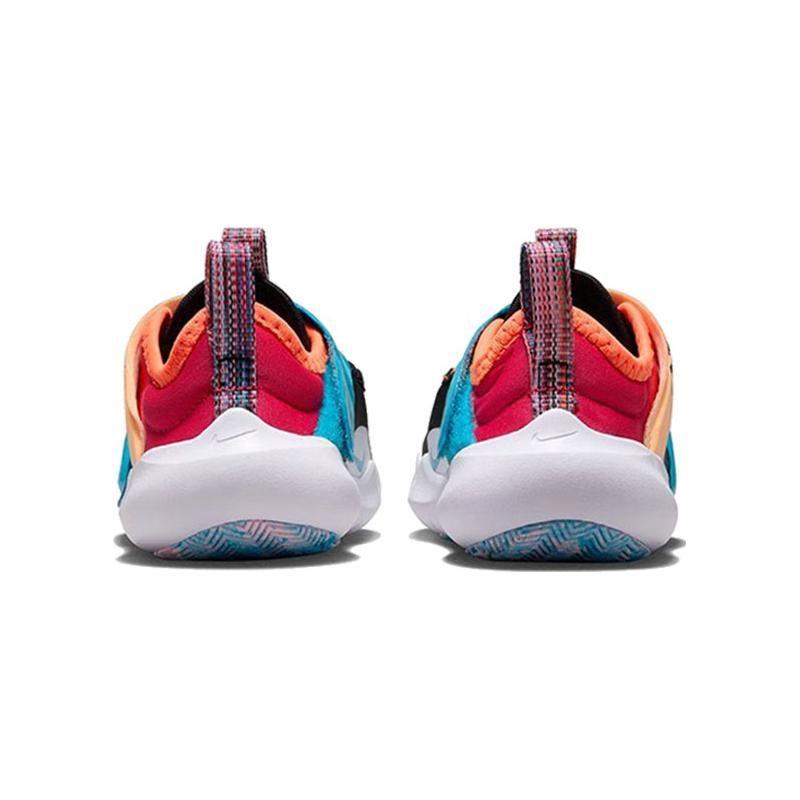 Nike Dětské tenisky Flex Advance SE TD Doodles, černé, světle béžové, červené, modré a bleskově modré DZ2801-001