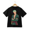 Roronoa Zoro Green Robe T-Shirt Mens Womens Tees Top One Piece Anime Tee Swordsman Crew Cosplay
