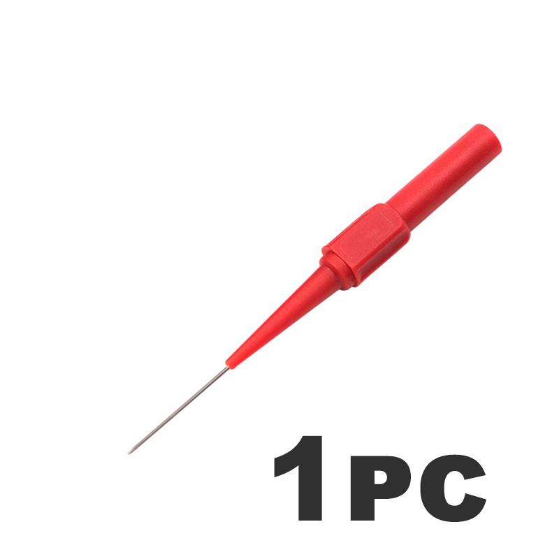 10Pcs 30V Car Tip Probes Diagnostic Tools Auto Multimeter Test Leads Extention Back Piercing Needle Tip Probes Mechanical Tools