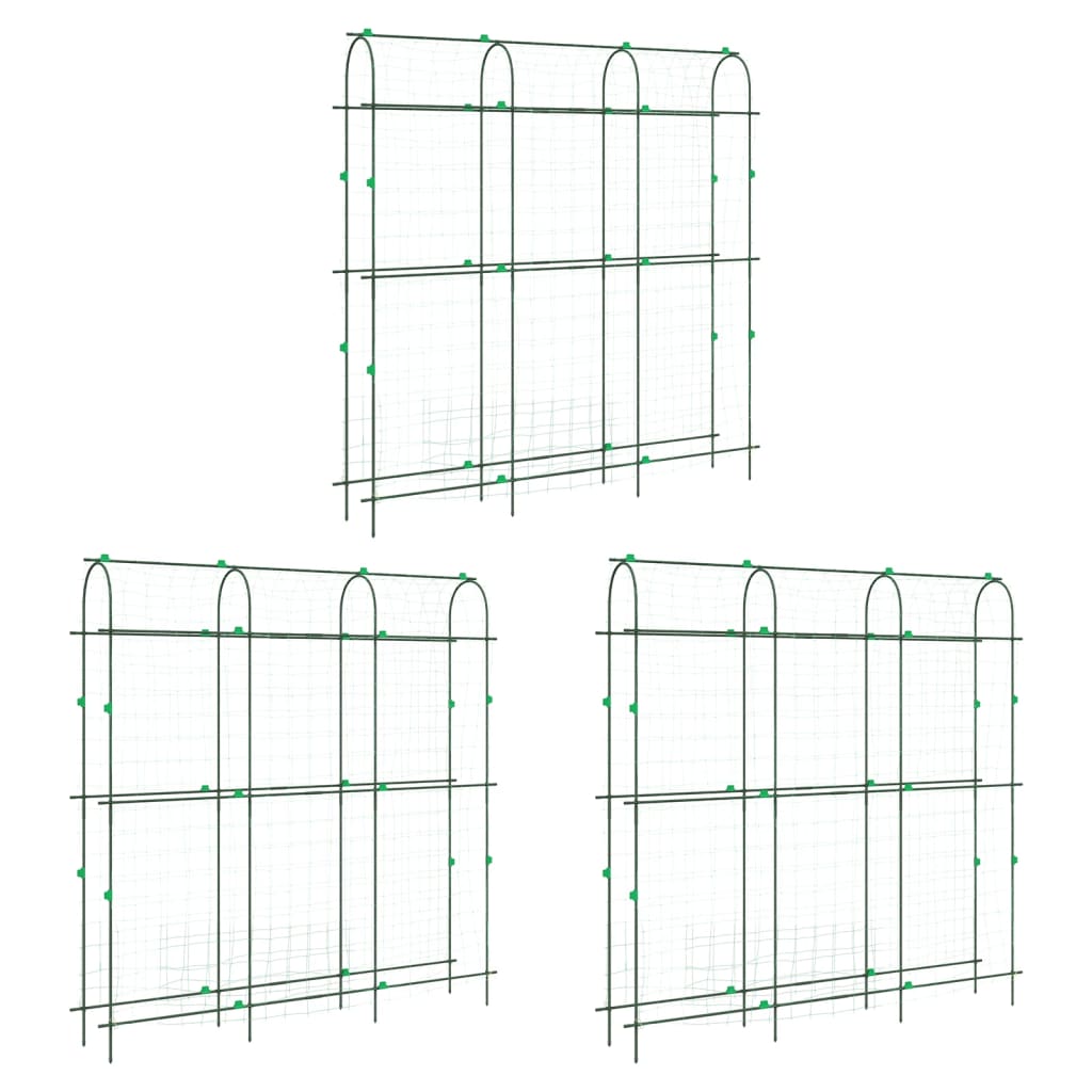 Plant Nets 3 pcs U Frame Steel