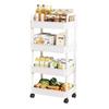 Compact Multi-Layer Storage Rack for Kitchen, Bedroom, or Bathroom