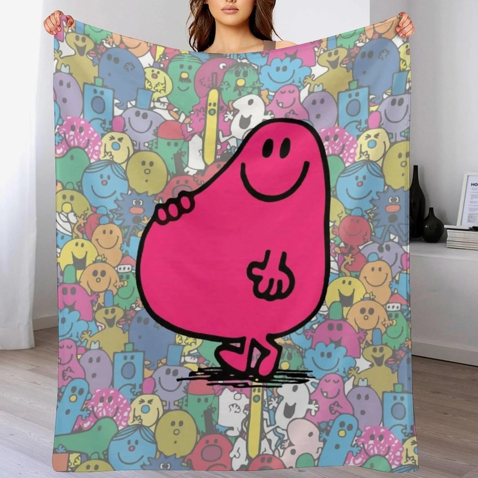 Mr Greedy Throw Blanket Luxurious Soft Fuzzy Blanket for Sofa Bed 102x76cm(40x30in)