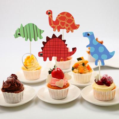 reptile cupcake toppers