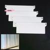 10Pcs Plastic Base Plate 127mm Portable Vertical Blind Bottom Weights Slats For Vertical Blind Fittings Roller Accessories