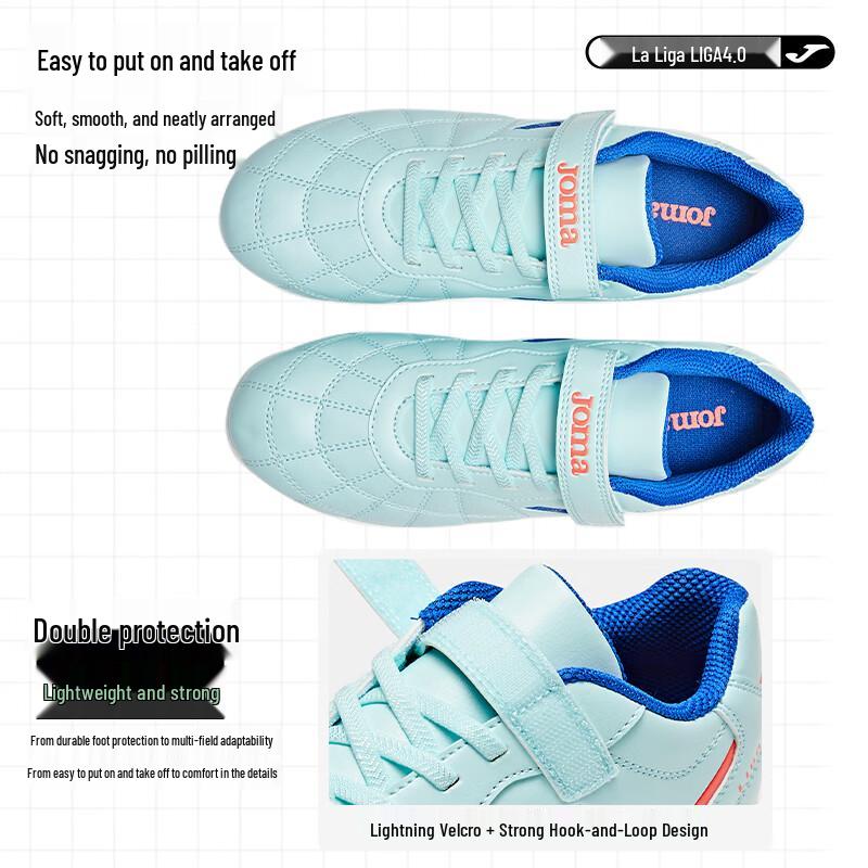 JOMA 2025 Kids' Velcro MG Short Stud Soccer Cleats