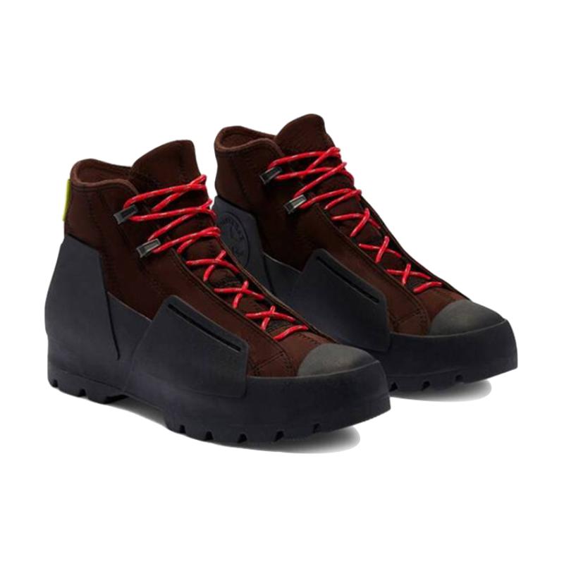 Converse Storm Boot High-Top Board Shoes Unisex Black and Brown