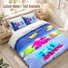 Fall Guys Bedding Set, 1 Duvet Cover & 2 Pillowcases Soft Comfortable Bedroom Home Textile Decor