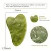 Gua Sha Facial Tool For Self Care, Natural Jade Stone Guasha Tool For Face And Body Care, Beauty Tool Gift