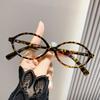 Ahora Y2k Small Oval Eyeglasses Frame Women Men Anti Blue Light Eyewear Retro Optical Frame Trendy Style Spectacles Female Male