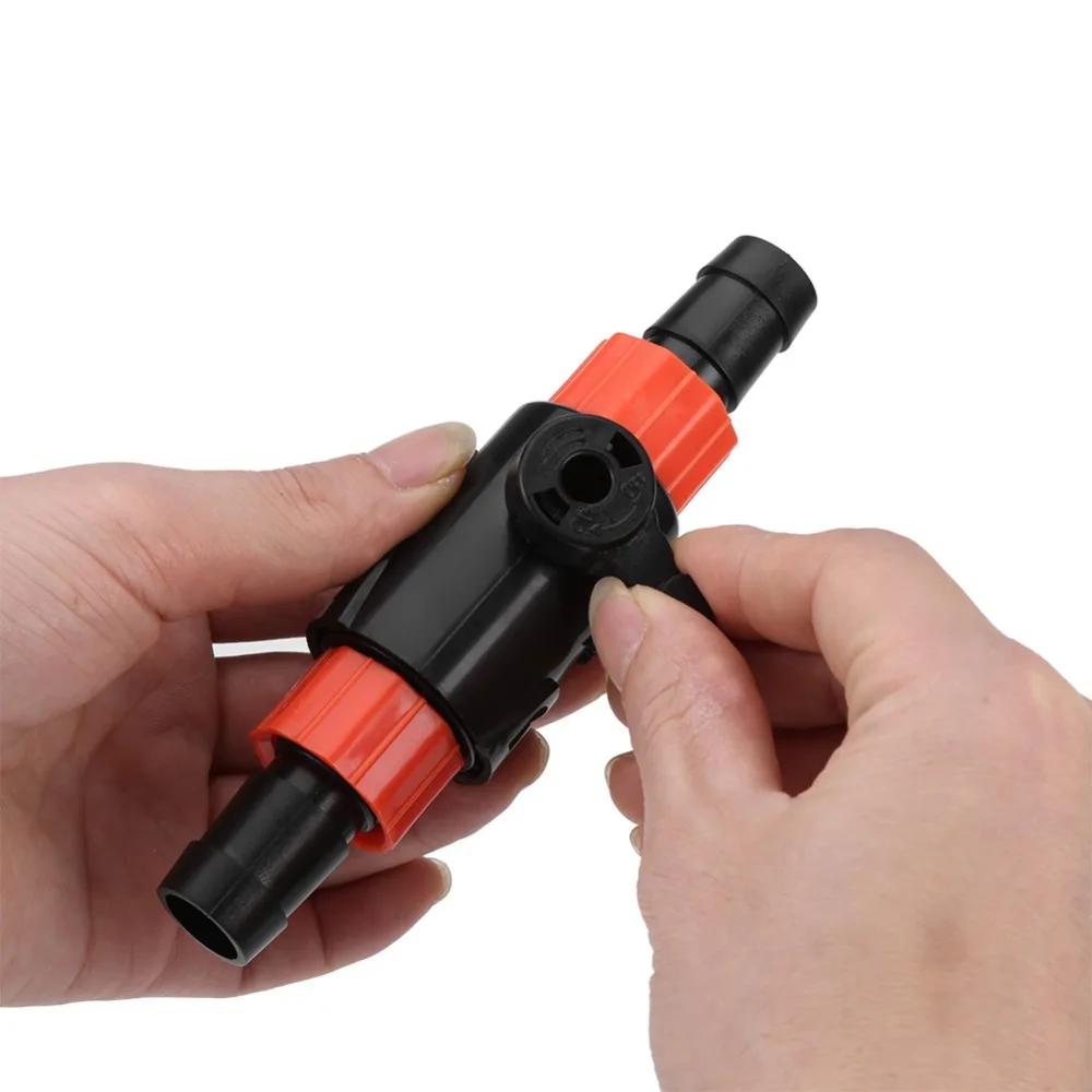 Plastic Water Control Valve 16/22mm Quick Release Fish Tank Valve Air Valve Flow Control Quick Release Connector Filter System