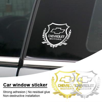 1Pcs Car Body 3D Stickers Wheat Ears Styling Emblem Auto Decoration For Cruze Malibu Sail Spark Captiva Equinox Trax AVEO Lova