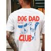 Dog Dad T-Shirt Club Owner Gift Lover Gifts Funny For Lovers Retro, PLUS SIZE