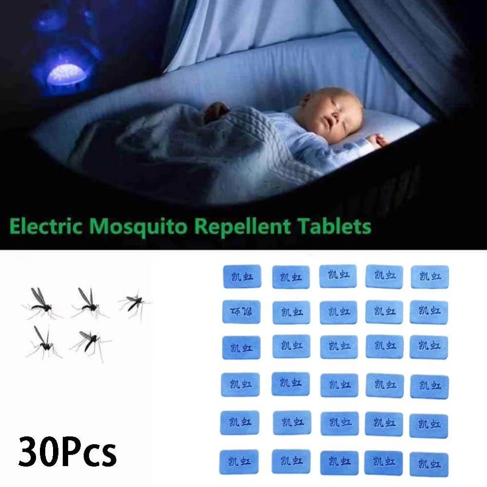 30/60/90PCS Mosquito Repellent Tablets Sheet Anti Mosquito Pest Indoor Flying Insect No Toxic Scented Tablet Improve Sleep Home Bedroom Incense Slices