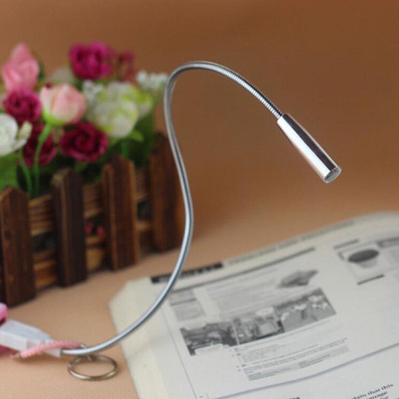 1Pc Portable Pocket Usb Keyboard Flexible Light Pc Notebook Laptop Led Lamp Read